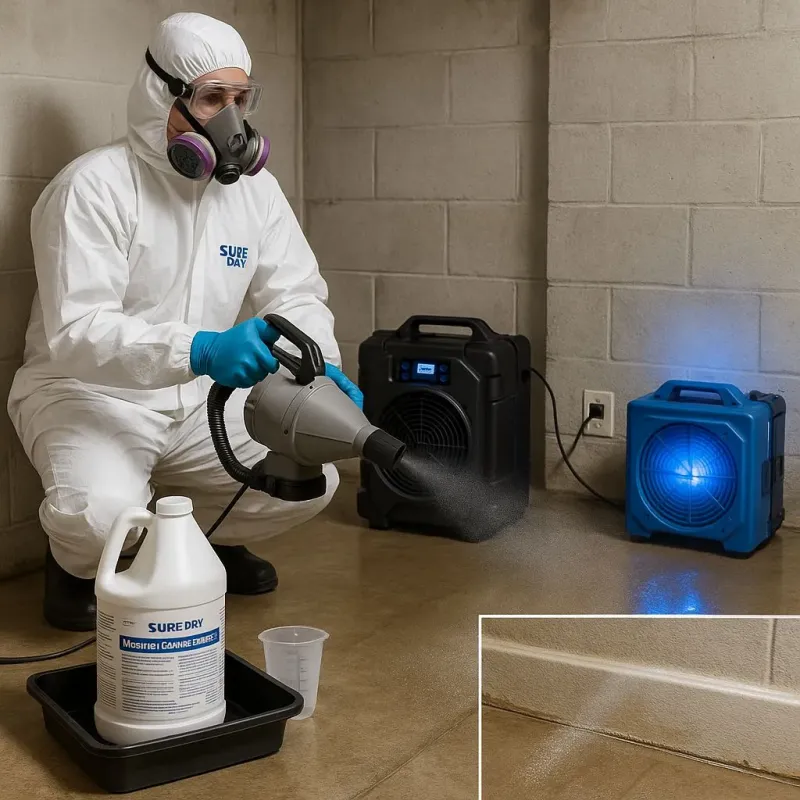 Sanitization and Odor Removal process in Firebaugh, CA